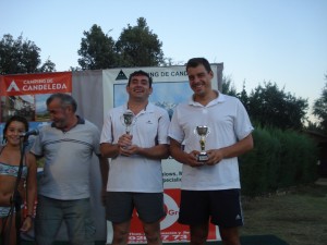 Subcampeones del Torneo de Padel Camping de Candeleda 2010