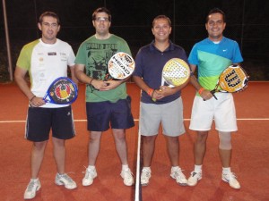 Robert, Chuchi, Javi y David