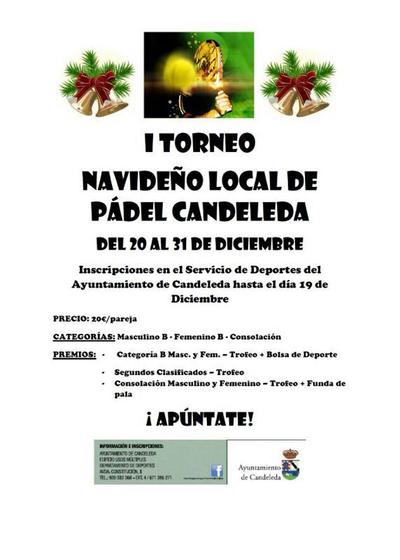 Cartel Torneo Local Candeleda