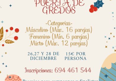 Torneo Navidad Pádel Puerta de Gredos
