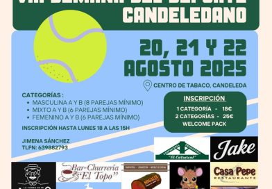 El Torneo de Pádel VIII Semana del Deporte ya tiene fecha