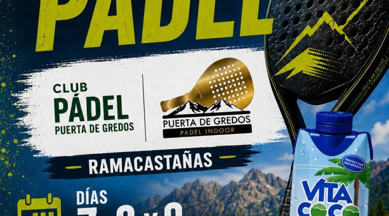 Toreno XII Aniversario Pádel Puerta de Gredos