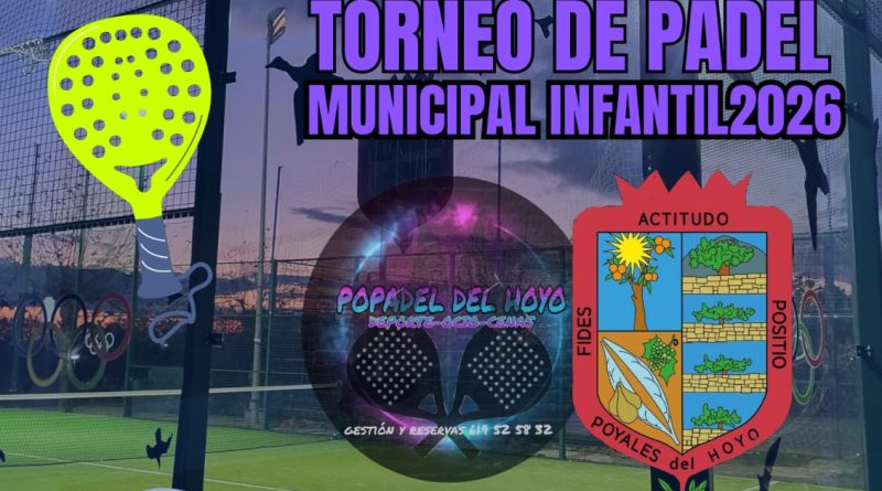 Torneo de Pádel Municipal Infantil 2026